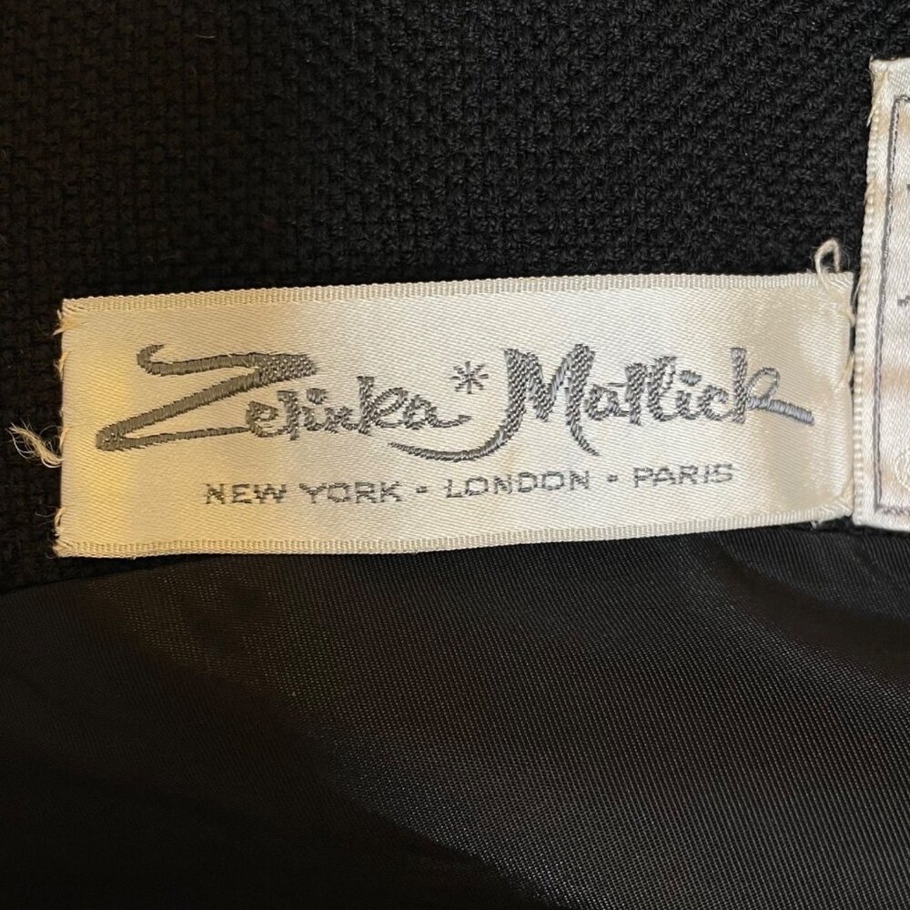 Vintage Forstmann Zelinka Matlick Textured Button Up Coat, S - Picture 10 of 10